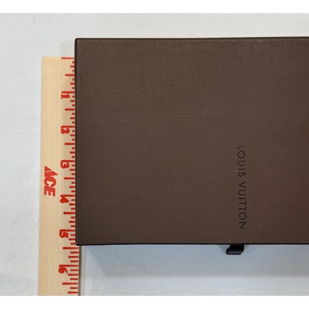 Louis Vuitton Brown Empty Drawer Box + Dust Bag 8.5